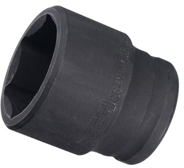 CoCud Deep Impact Socket, 1/2 Inch Drive 30mm Socket Size, CR-V 6-Point Metric Deep Sockets - (Applications: for Remove Tighten Hex Head Bolts Nuts)