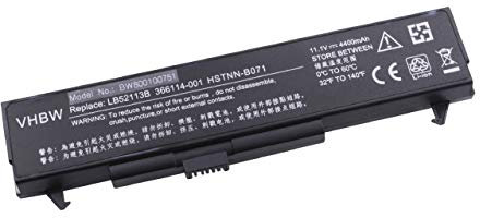 vhbw 1x Akku Ersatz für LG LB62115E, LRBA06BLU für Notebook (4400 mAh, 11,1 V, Li-Ion)