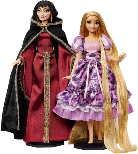 Mattel Disney Sammlerpuppen Gothic Mutter und Rapunzel