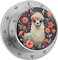 Timer, niedlicher Lama-Blumendruck, visueller Timer, mechanischer Küchentimer, Edelstahl, Countdown-Timer, 60-Minuten-Aufzieh-Timer