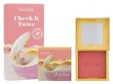 BENEFIT Cheek It TWICE DUO - 2 x SHELLIE BLUSH 6G