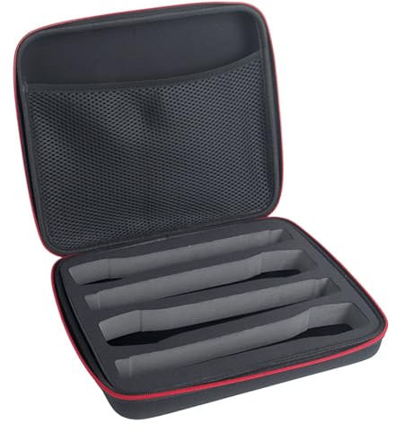 Qusedwey Tasche für Kabellose Mikrofone, Mikrofontasche für Zuhause, Aufbewahrungsbox für Performance-Mikrofone, Mikrofontasche für Den Außenbereich