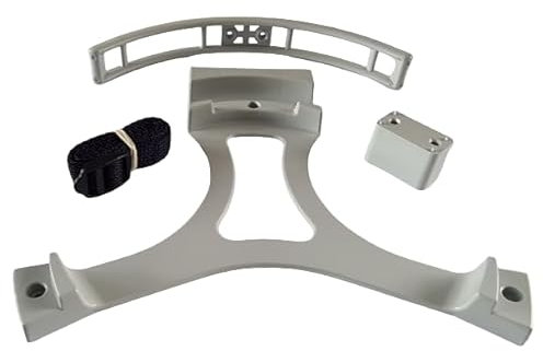 Gas Bottle Floor Holder & Wall Bracket/Spacer/Strap - Grey - Motorhome Caravan Camper RV