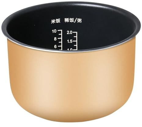 1.8L Inner Pot, Compatible for Panasonic，SR-CEC188/SR-MG181/SR-MG182/SR-TEM18/SR-TEG18 10-Cup Rice Cooker Replacement Aluminum Diamond Coating