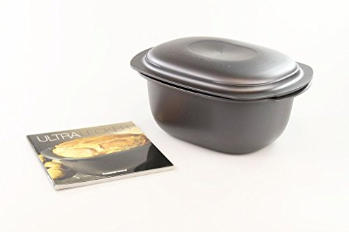 Tupperware UltraPro P 25933 Plat à rôtir avec couvercle 3,5 L Livre de recettes Ultra Lecker (français non garanti)