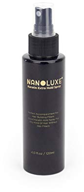 Nanoluxe - Aerosol fijador de fibras capilares de queratina, 120 ml