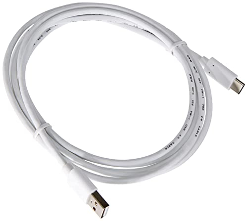 PremiumCord USB Verbindungskabel, Ladenkabel bis zu 3A, Leistung 60W, Unterstützt PD 3.0 / QC 4.0, Datenkabel bis zu 480mbit/s, USB Typ A Stecker auf USB Typ C Stecker, Farbe Weiß, Länge 2m