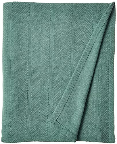 Eddie Bauer - Decke für King-Size-Betten, leichte Baumwoll-Bettwäsche, Heimdekoration für alle Jahreszeiten (Fischgrätenmuster, Kingsize-Bettwäsche)