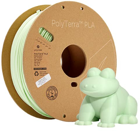 Polymaker 70870 PolyTerra PLA Filament PLA 2.85mm 1000g Mint, Minze 1St.