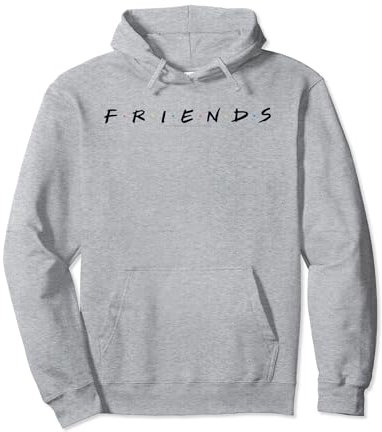 Friends Logo Black Sweat à Capuche
