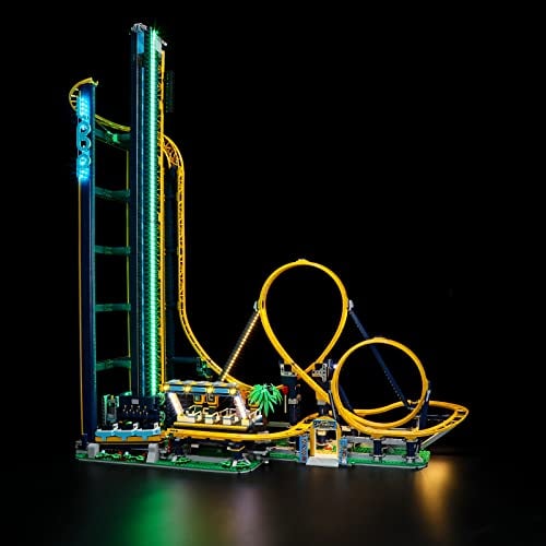 BRIKSMAX 10303 Led Licht für LEGO Looping-Achterbahn - Compatible with Lego Icons Bausteinen Modell - Ohne Lego Set