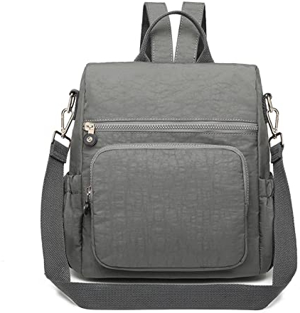 KONO Rucksack Damen Klein Schultasche Reisen Tagesrucksack Tasche Women Casual Daypack für Freizeit,Schule,Reisen,Arbeit,Shopper