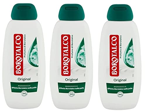 3x Borotalco Profumo di Borotalco Original Bagnodoccia Duschgel Schaumbad 450ml