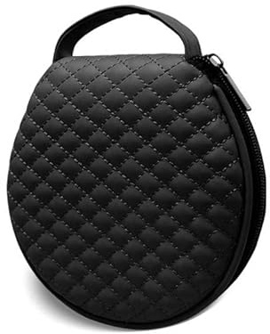 LUMoony Estuche de almacenamiento portátil para CD y DVD, 20 unidades, para reproductor de CD, funda redonda para almacenamiento de DVD, organizador de cartera para coche y hogar