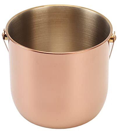 Porte-Seau à Glace, Seau à Glace à Champagne Grande capacité pour les Fêtes (Or rose)