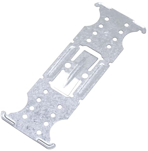 PROTEKTOR 100x Kreuzverbinder, Verbinder für Deckenprofile, für UA Profil 50 Silber Trockenbau Schrauben, Montage Deckenprofile, Made in Germany