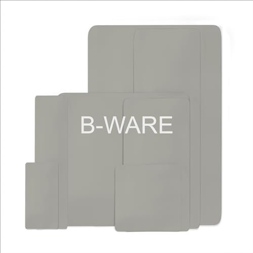 Generisch Planen-Reparatur-Set 31-teilig – B Ware, Winterware unter 13°C lagern und verarbeiten - verschiedenen Größen selbstklebend für LKW-Plane, PVC-Plane, Markise, Zelt (Grau)