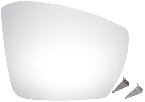 A ABSOPRO Espejo Retrovisor Derecho De Cristal Para Skoda Octavia 12-20 1Pc | Para Volkswagen T-Cross 18-20, Para Volkswagen T-Roc 17-21, Color Blanco, Diagonal 16.8Cm, 2 Pines, Oe 5E0857522A