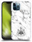 Head Case Designs Offizielle Newcastle United Football Club Weißer Marmor Wappen Harte Rueckseiten Handyhülle Hülle Huelle kompatibel mit Apple iPhone 12 / iPhone 12 Pro