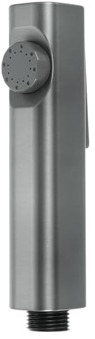 QUARKZMAN Bidet Sprayer, Druckluft Handbrause für Toilette, Jet Spray Bidet Anlage Bidet Toilettenbrausekopf für Küche Badezimmer Toiletten Spülung Waschen, Schwarz/Grau