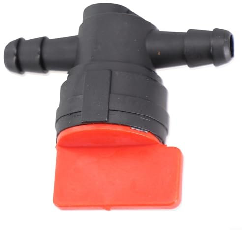Válvula de interruptor de grifo de combustible de gasolina en línea de 8 mm, para motocicleta, bicicleta, ATV, quad, control de encendido y apagado de cortacésped, tubo de identificación de 1/4