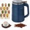 Moulin à grains de café 550 ml Moulin à épices électrique avec 8 lames en acier inoxydable Petit moulin à café Moulin à expresso pour haricots, noix, herbes, poivre, céréales, sel