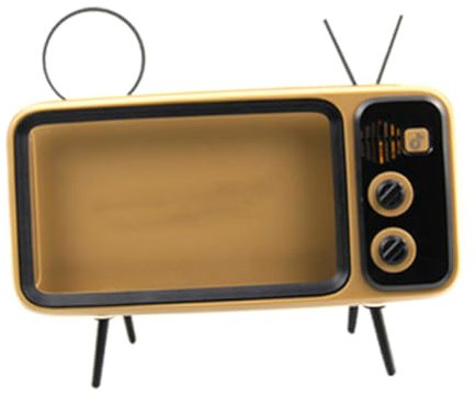 Holibanna Vintage Style Tv Stand Retro Phone Stand Cell Phone Storage Holder Sturdy and Design