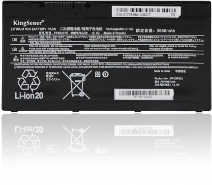 KingSener 45Wh 10,8V FPB0337S Laptop Akku für Fujitsu LifeBook P727 U727 | P728 U728 U729 U729X Kompatibel mit -Akkus FPCBP530,FMVNBP246,FPCBP530AP,CP753148-01,CP796669-01,CP778922-01.