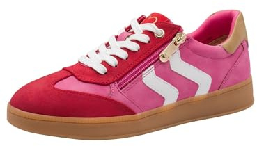 Marco Tozzi Damen Sneaker weiches Feel Me Wechselfußbett weiches Innenfutter Vegan Modern