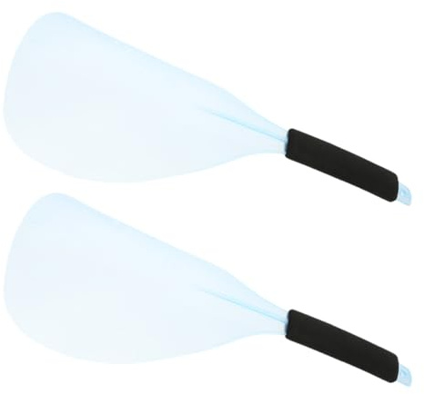 Mipcase 2 Stück Haarschneideschild Haarschnittschutz aus Transparentempc Gesichtsschutz Friseursalon Pony Haarteiler für Hautschutz vor Haarspray und Haarresten