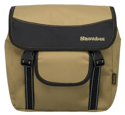 Snowbee Men's Classic Trout Fishing Bag, 2-Tone Light Olive Green/Black, S (16201)