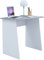 VCM Computertisch | Maße ca. H. 74 x B. 80 x T. 50 cm | stylische Seitenteile | Schreibtisch - Masola Mini Weiß/Beton-Optik