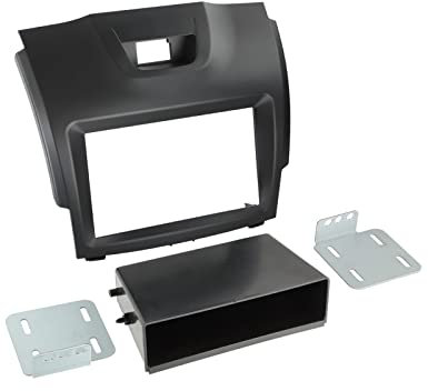 2-DIN RB mit Fach Isuzu D-Max 2012-> schwarz