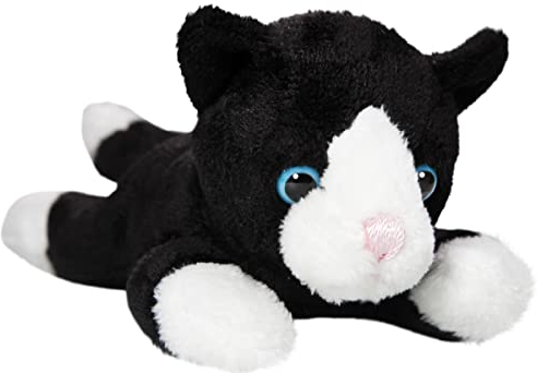 Carl Dick Katze schwarz, Plüschtier, Kuscheltier ca. 15cm Gesamtlänge 3454004