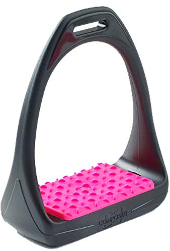 Compositi Reflex 3D Wide Track Steigbügel, Rosa, 4.75 (465137PINK-475)