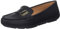 Calvin Klein Women's Lisa Loafer Flat, Schwarzes Leder 001, 40 EU