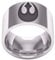 S Wars Rebel Alliance Logo Stainless Steel Cosplay Metal Ring