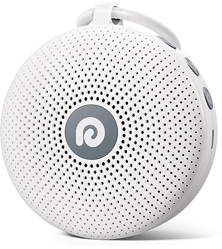 Dreamegg White Noise Machine, Portable Sound Machine Baby Features Powerful Battery, D11Max Sleep Aid Sound Machine for Baby Adults 21 Soothing Sounds for Sleeping Nursery Travel Gift USB Rechargeable