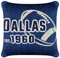 CLORURBANLIVE Dallas Vollstickerei-Kissenbezug, Outdoor-Sport, dekorative Kissenbezüge für Zuhause, Schlafzimmer, Wohnzimmer, Jungenzimmer, Dekoration, Geschenk, Kissenbezug, quadratisch, 45,7 x 45,7