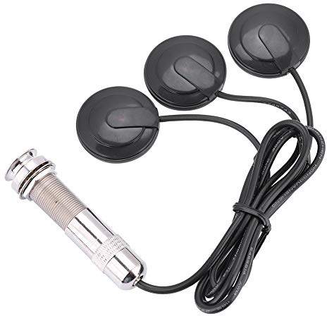 6.35mm Micros Guitare Pickup Piezo Transducteur Capteur de Pression de Ramassage de Guitare pour Guitare Acoustique et Ukulélé