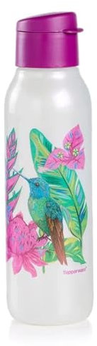 New Tupperware Hummingbird Eco Shimmers Bouteille d'eau 750 ml Violet