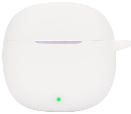 GIOPUEY Hülle Kompatibel mit Honor Earbuds X6, Silikon Stoßfeste Schutzhülle, Ultradünn Case Cover, Kein Geruch, Hülle Silikon - Weiß