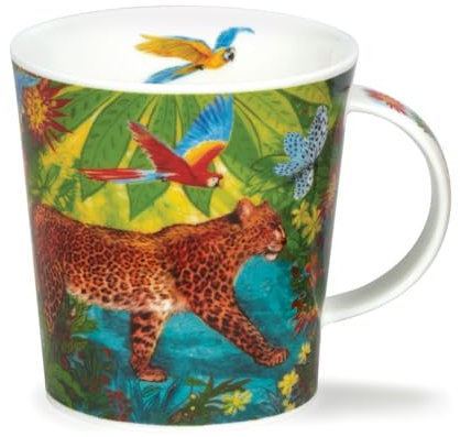 Dunoon Lomond LO-UTOP-Gorille Tasse en porcelaine fine Motif tropical Utopia