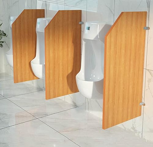 NOALED Urinal-Trennwand, Toilettentrennwand, wandmontierter Urinal-Sichtschutz für Herren, PVC-Urinal-Trennwand, Trennwand für öffentliche Toiletten, Badezimmer-Pa