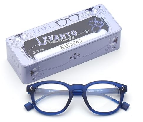 Loki Unisex Levanto Sonnenbrille, blau, One Size