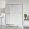 Aquariss Chrome Sliding Double Shower Enclosure for Wetroom Cubicle with 6mm Easy Clean Glass Shower Screen Door 1600x1900mm