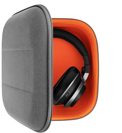 Geekria Shield Headphones Case Compatible with Turtle Beach Stealth 700, Stealth PRO, PX22, PX24, Replacement Hard Shell Travel Carrying Bag with Cable Storage (Microfiber Grey)