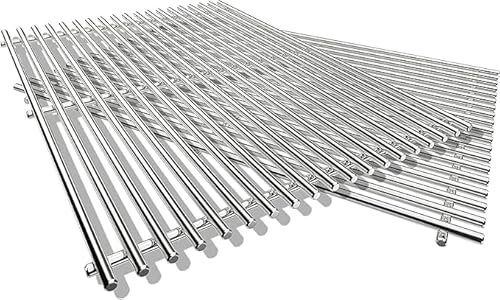 47,6 cm Grillroste für Weber Genesis II 300 & Genesis II LX 300 Series Gasgrills, Genesis II E/S 310, 315 320, 325, 340 & mehr, Ersatzteile für Weber 66095/66802/66805, Edelstahl