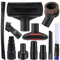 Universal Vakuum Reinigungs Set Staubsauger Düsen Set StaubsaugerAufsätze Nass Trocken Kunststoff Adapter32-35 mm Staubsaugerdüse Flexibler Fugendüse Werkzeug PolsterdüseflexiblenSaug-Röhrchen(11 Pcs)