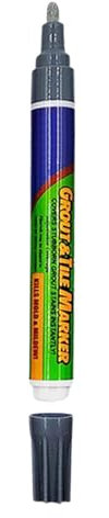 Stylo de réparation de joints de carrelage - Stylo de réparation de peinture pour joints de carrelage, stylo de réparation de carrelage de sol, stylo de réparation de mortier de carrelage avec tête de